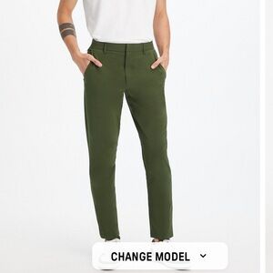 Fabletics Men’s The Only Pants in Olive Green